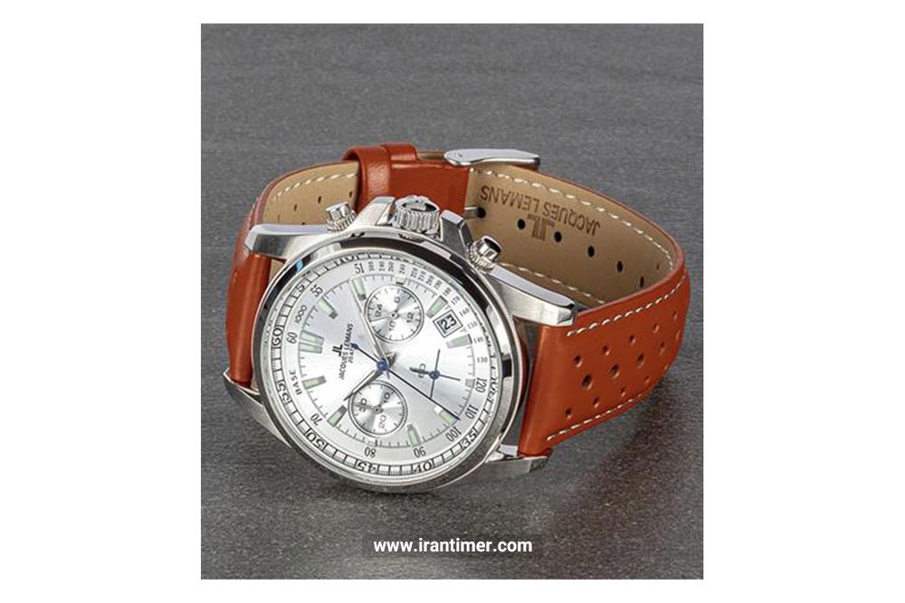 ظاهر ساعت مچی مردانه ژاک لمن مدل 1-1830J